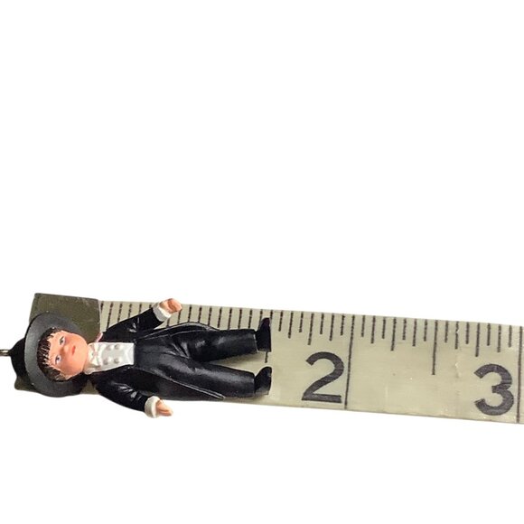 Vtg Madame Alexander Hallmark Keepsake Ornaments Rosette Dreams Bride & Groom - Picture 8 of 9